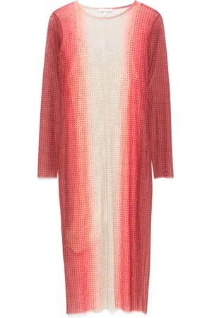 Patrizia Pepe Gradient-effect midi dress