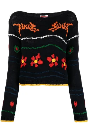 Kenzo Intarsia-knit design jumper