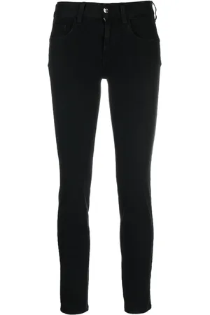 Liu Jo Logo-patch cotton-blend skinny jeans