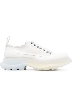 Alexander McQueen Lace-up canvas shoes