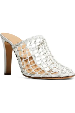 Salvatore Ferragamo Ellas woven mules