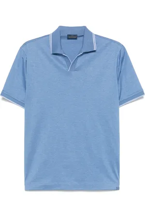 Paul & Shark M??lange-effect polo shirt
