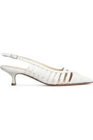 ANNA F. 55mm leather pumps