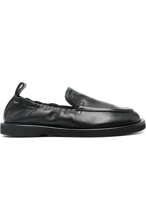 STUDIO NICHOLSON Elasticated leather loafers