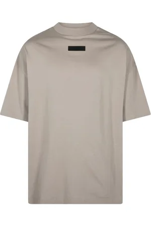 FEAR OF GOD TAB CREWNECK TEE "SEAL"