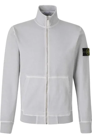 Stone Island Compass-badge zipped sweatshirt