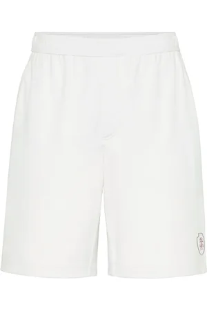 Brunello Cucinelli Logo-embroidered shorts