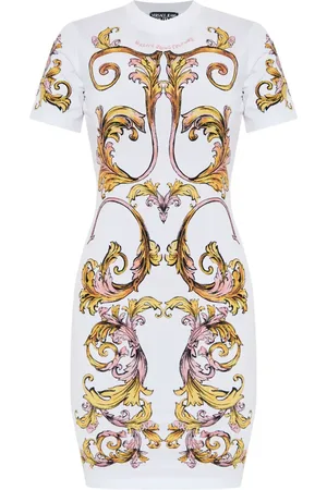 VERSACE Barocco-print dress