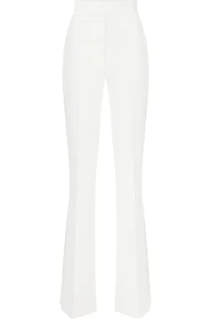 Elisabetta Franchi Crepe flared trousers