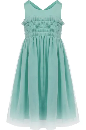 Lapin House Ruffle-detailing dress