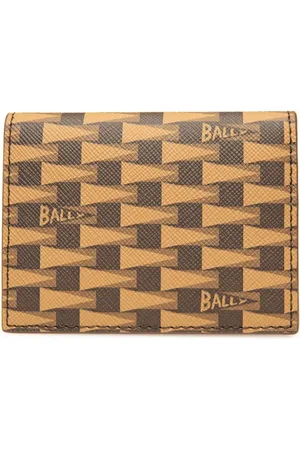Bally Pennant-print folded wallet
