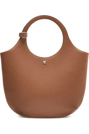 Courrèges Medium Holy leather tote bag