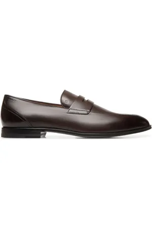 Bally Westminster Ebano leather loafers