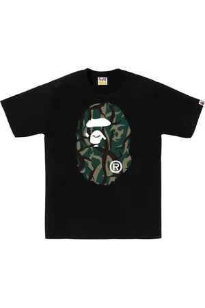 A Bathing Ape Camo Big Head T-shirt
