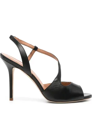 LELLA BALDI 95mm leather sandals