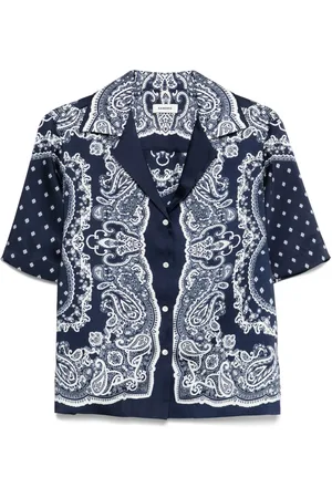 Sandro Paisley-print shirt