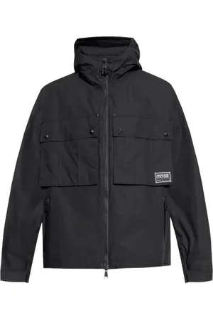 VERSACE Cotton hooded jacket