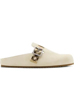 Burberry Suede Urchin clogs