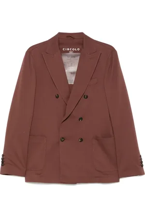 Circolo Piqu??-weave blazer