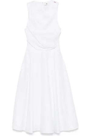 Elisabetta Franchi Draped midi dress