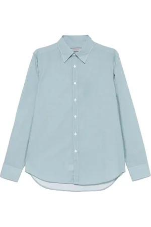 CANALI Geometric-pattern shirt