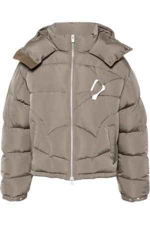 HELIOT EMIL Abstract puffer jacket