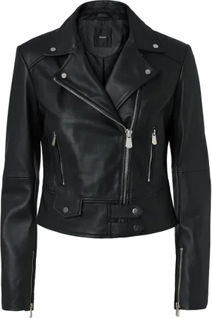 Pinko Cropped biker jacket