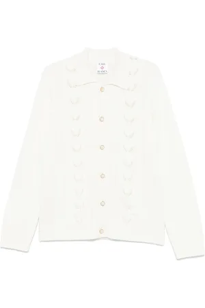 Casablanca Faux-pearl-embellished cardigan