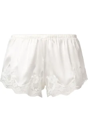Dolce & Gabbana Lace-detail satin shorts