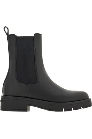 Salvatore Ferragamo Leather Chelsea boots