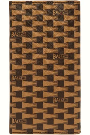 Bally Monogram bi-fold wallet