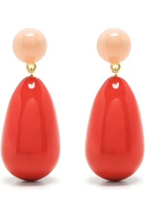 ESHVI Enamel drop earrings