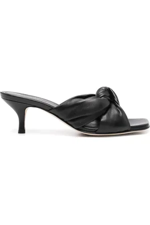 Fabiana Filippi 60mm knot-detailed leather sandals