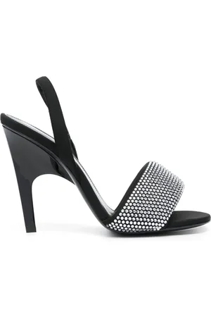 The Attico Rem 105mm crystal-embellished sandals