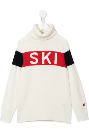 Perfect Moment Ski-print roll neck jumper