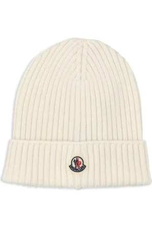 Moncler Logo patch wool beanie