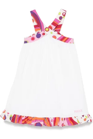 PUCCI Junior Fontane-print dress