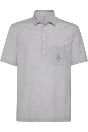 Brunello Cucinelli Poplin polo shirt