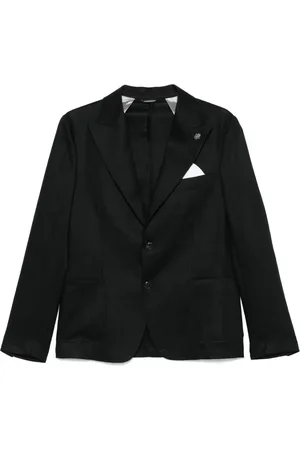 D.A. Daniele Alessandrini Linen blazer