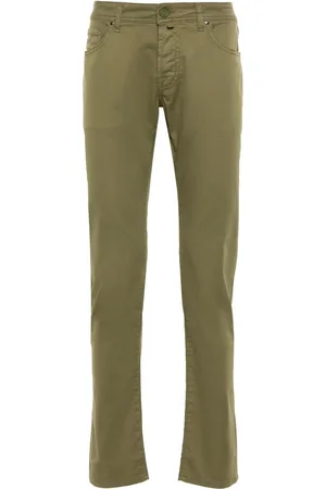 Jacob Cohen Logo-patch trousers