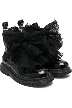 MONNALISA Ruffle-detail ankle boots