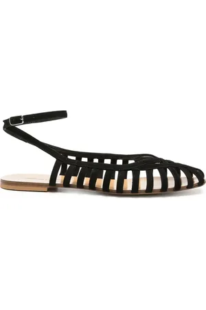 ANNA F. 513 suede sandals
