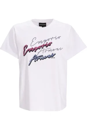 Emporio Armani Logo-print cotton T-shirt