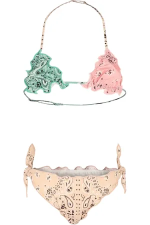 MC2 SAINT BARTH Paisley-print bikini