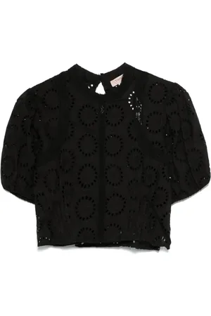 Twin-Set Broderie anglaise blouse