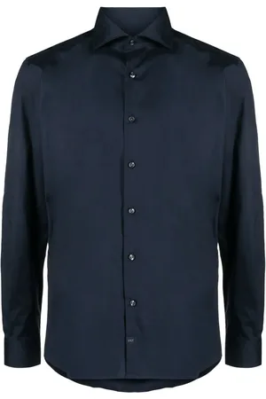 FAY Long-sleeved cotton shirt