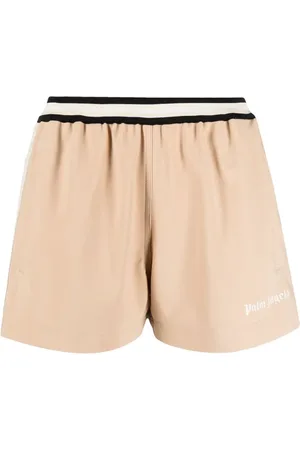 Palm Angels Side stripe track shorts