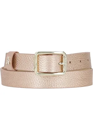 Patrizia Pepe Metallic finish belt