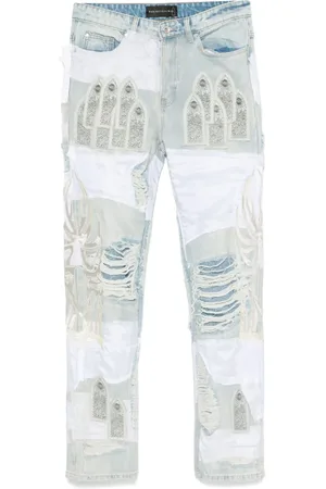 Who Decides War Winged Organza jeans