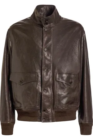 Bally Leather bomber jacket